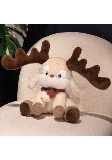 Suntek Yılbaşı Peluş Oyuncak Hediyeleri Yastık Oturma Odası Için Geyik