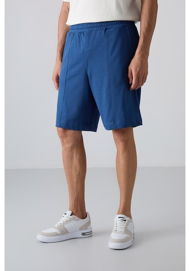 Tommy Life Parlament Pamuklu Kalın Yumuşak Dokulu Comfort Fit Basic Erkek Şort - 81261 Mavi Tommy Life Parlament Pamuklu Kalın Yumuşak Dokulu Comfort Fit Basic Erkek Şort - 81261 Mavi