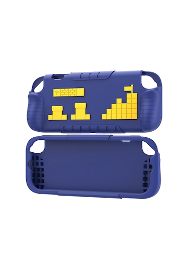Nintendo Switch 2 Back Cover Protective Back Grip Holder - Mavi