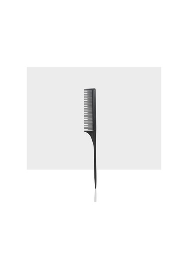 Koodmax Plastik Boyama Ayırma Krepe Saç Tarağı - Siyah