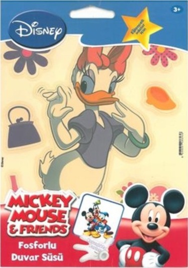 Çocuk Odası Stıcker Karanlıkta Parlar Daıısy