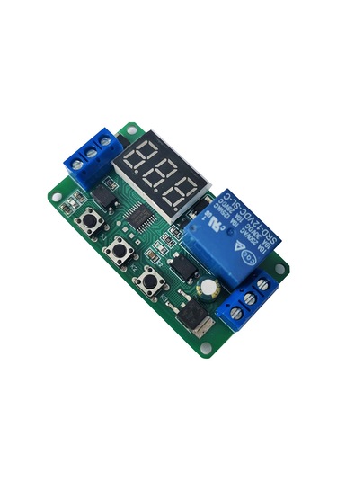 Singree 12v Led Gösterge Otomasyon Zaman Röle Modülü - 0.1sn-999dk Zamanlama Diğer