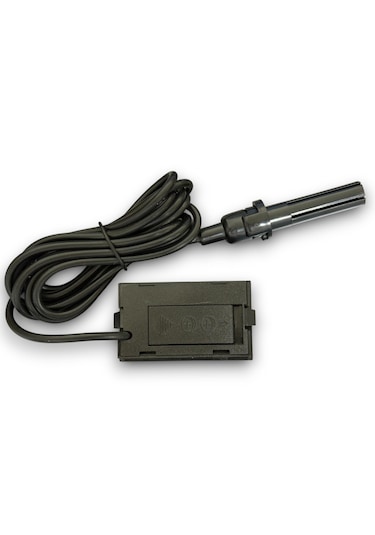 Dijital Sıcaklık Ve Nem Ölçer Siyah Higrometre Termometre