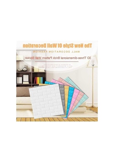 Opulentliving 3d Kendinden Yapışkanlı Duvar Paneli - Mutfak/yatak Odası, Su Geçirmez Dekor 70x77cm