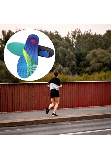 Suntek Düz Ayak Ayak Ağrısı Unisex M Için Yastıklı Ortez