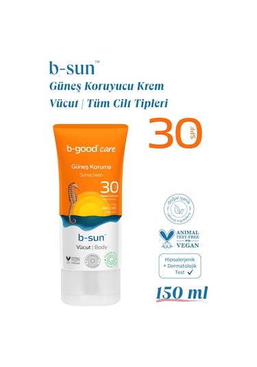 B-Good Care Yetişkin Vücut Güneş Kremi SPF30 150 ML