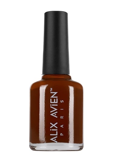 Alix Avien Kiremit Kahve Oje 12 Yüksek Pigmentli Uzun Süreli Kalıcılık Hızlı Kuruma Nail Lacquer 12