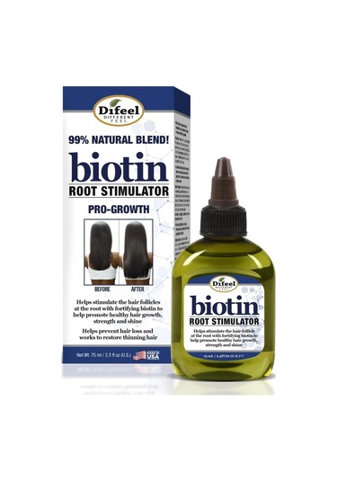 Difeel Biotin İnce ve Yavaş Uzayan Saçlara Özel Saç Bakım Solüsyonu 75 ML