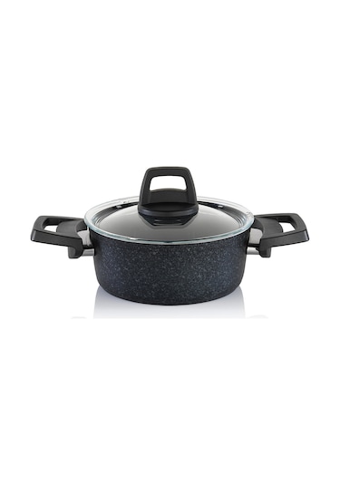 Schafer Dark Storm Y.Y. Tencere Seti 12  Parça Siyah