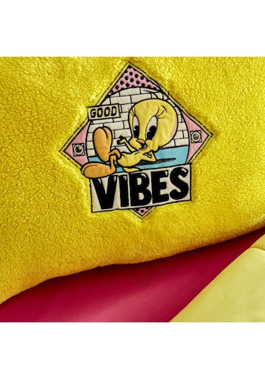 Karaca Home Looney Tunes Tweety Bird Tek Kişilik Comfort Set Sarı 203.12.01.0004