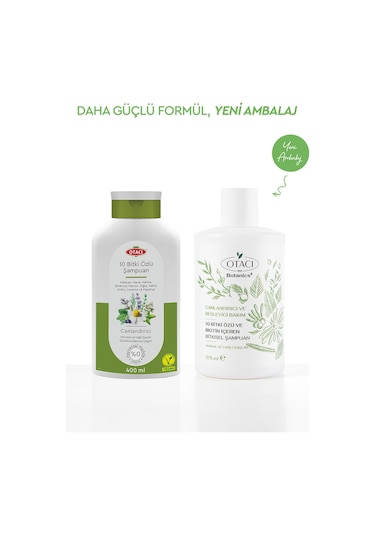 Avantajlı 2 Li 10 Bitki Özlü Canlandıcı Şampuan 375 Ml