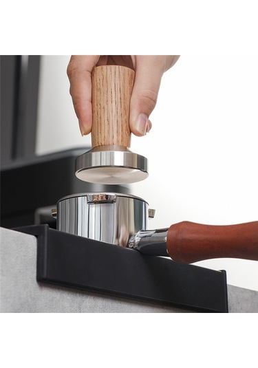 Coffee Tamper Espresso Damgası: Coffee Tamper Gerçek Ahşap Saplı, 58mm Diğer