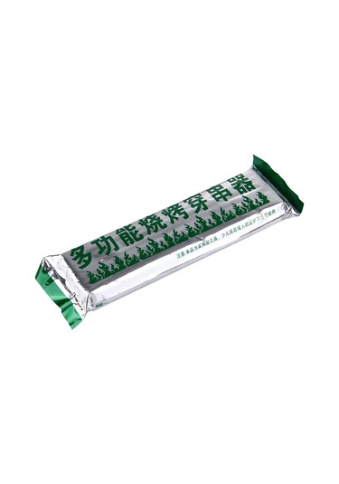 Cbtx Fonksiyonel Barbekü Giyim İpi Takım Tezgahı Et Sebze Kebap Şiş Gümüş