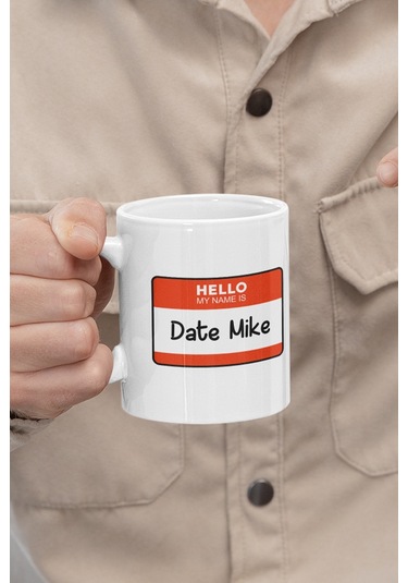 Date Mike Michael Scott The Office Baskılı Kupa Bardak A