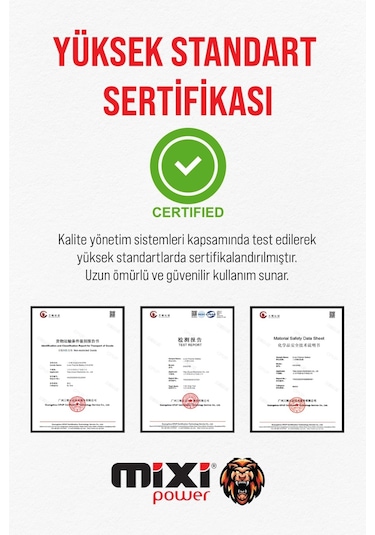 Omix X600 Uyumlu Tam Kapasite Batarya Tr Garantili
