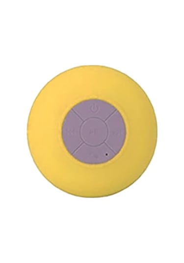 Taşınabilir Kablosuz Su Geçirmez Mini Bluetooth Hoparlör, Duş Ve Araç İçin Yapışkan Tasarım, Type-c Şarj, Mikrofonlu.