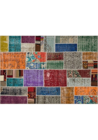 Klasik Modern Patchwork Halı 160 X 230 Cm 6044