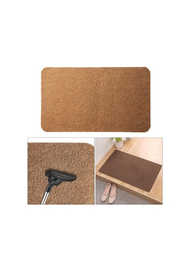 Suntek Kapı Paspasları Paspaslar Ön Giriş İç Ve Dış Mekan Saf Kahve 45x70cm