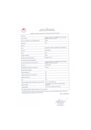 Humata Leo (Leonardit) Humik Asit 25 KG