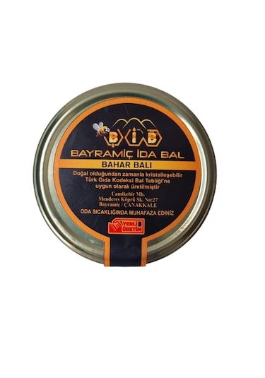 Bayramiç İda Bal Bahar Balı 850 G