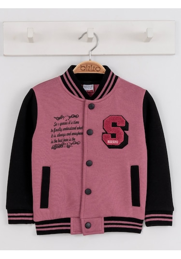 Bizizo Kız Çocuk Hırka 2-5 Yaş Mürdüm 39004272323w1-3 Mürdüm