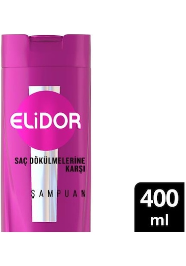 Elidor Saç Dökülmelerine Karşı Şampaun 400 Ml Dökülen