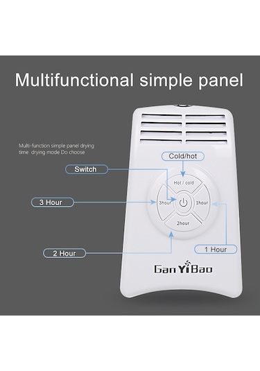 Sones Elektrikli Taşınabilir Çamaşır Kurutma Makinesi Akıllı Flaş Kurutma Askısı Diğer