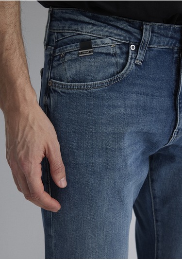Mavi - Jake Mavi Pro Indigo Puslu Comfort Jean Pantolon 0042289336 Koyu Mavi
