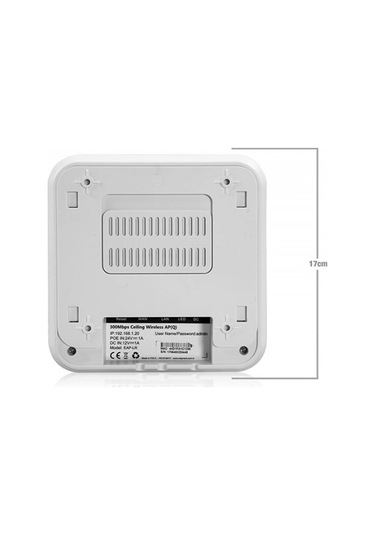 Everest EWifi EAP-LR 300 Mbps 2.4 Ghz Tavan Tipi Access Point & Router