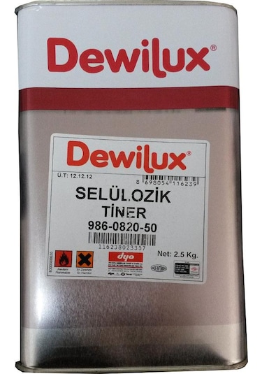 Ennalbur Dewilüx Selülozik Tiner 2.5 Kg