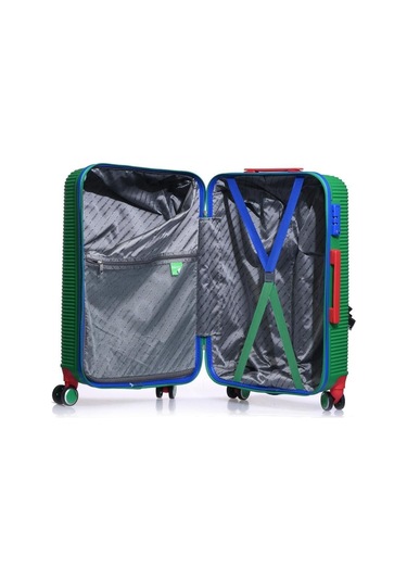 United Colors Of Benetton Orta Boy Valiz Yeşil Bnt500 Yeşil