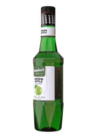 Saphori Yeşil Elma Aromalı Kokteyl Şurubu 700 Ml