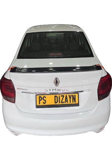Renault Symbol 2015 Sonrası Plastik Boyasız Spoiler