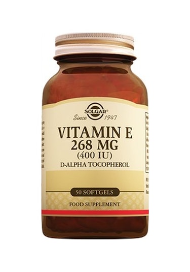 Solgar Vitamin E 400 Iu 268 Mg 50 Kapsül