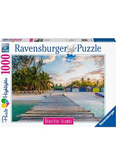 Ravensburger 1000 Parça Puzzle Maldivler 169122