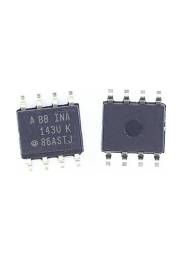 Ina143ua Opamp Fark Kuvvetlendirici Karşılaştırıcı 2.5v To 18v 0.1x / 10x Kazanç So8 Hassas Endüstr