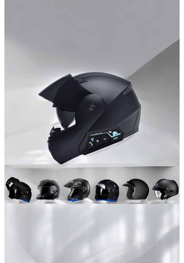 Northcity Bt22 Kask Bluetooth Kulaklık 5.0 - Su Geçirmez Motosiklet Intercom