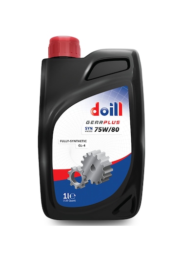 Doill Gearplus 75W-80 Tam Sentetik GL-5 / GL-4 /GL-4 Plus Manuel Şanzıman Yağı 1 L