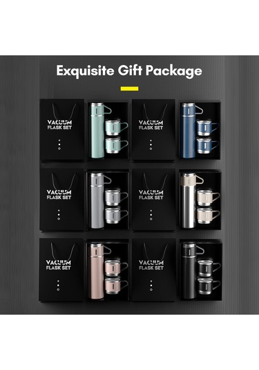 Padalink 500ml 304 Çelik Termos Bardak, 12 Saat Isı Saklama, Sızıntı Engeli, Ev/ofis/dışarı Kullanıma Uygun, Kapak Bardak Olarak Kullanılabilir, Siyah Paket Yok Siyah