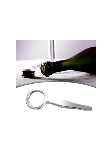 Suntek Ev Eğlencesi Için Şık Paslanmaz Şarap Açacağı Seti Gümüş