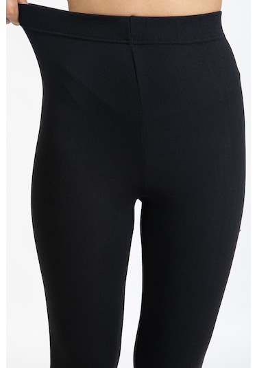 Tampap Kışlık Termal Kadın Tayt 2'li Siyah