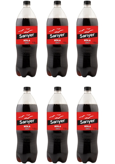 Sarıyer Kola Şekersiz 1,5 Lt X 6 Adet