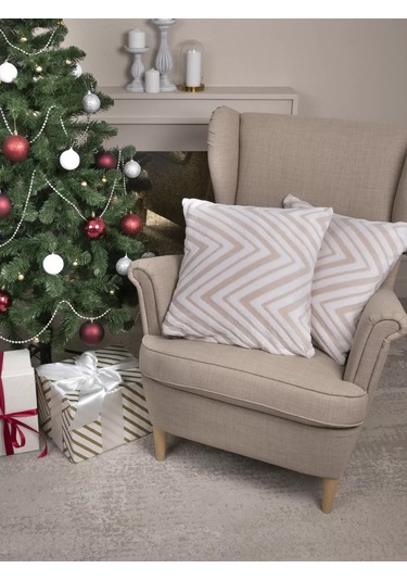 Tessolo Home Dekoratif Yastık Kılıfları 50x50 2 Parça 183666715 Bej