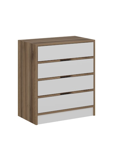 Elina Şifonyer 4ç - Dore/beyaz