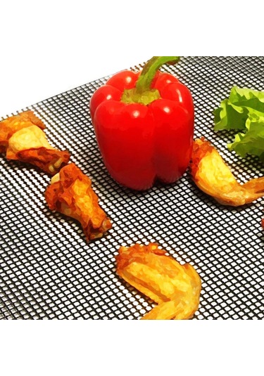 Adet Yapışmaz Izgara Matı, Tekrar Kullanılabilir Isıya Dayanıklı Izgara Filesi