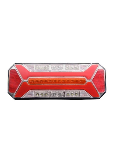 1 Adet Çeray Yeni Star Neon Led Stop Lambası Kayar Sinyalli Kamyon-tır-dorse-karavan-kamyonet 12x24 Volt