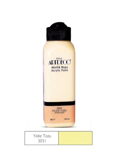 Artdeco Akrilik Boya Renk Seçmeli Canlı ve Pastel 140 ML