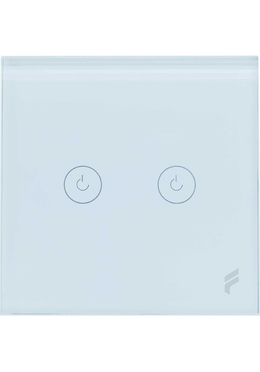 Fonri Akıllı Dokunmatik Çiftli Duvar Anahtarı