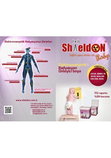 Shıeldon Elektromanyetik Radyasyon Boyası (478507814)