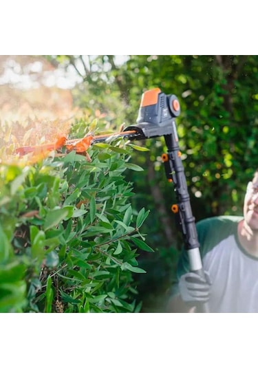 Worx Wa0308 Wg349e İle Uyumlu 45cm Profesyonel Açı Ayarlı Çit Budama Aparatı, Başlığı